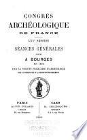Séances générales tenues à ... en ... par la Société française pour la conservation des monuments historiques