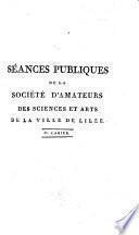 Séances publiques. Cahier 1-5