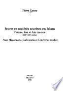 Secret et sociétés secrètes en islam
