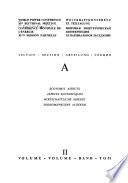 Section A: Economic aspects. General report. Papers A-1 - A-40. Verbatim report