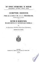 Section d'hydrologie médicale. 286 p