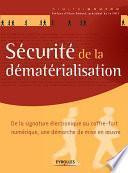 Sécurité de la dématérialisation