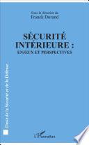 Sécurité intérieure :