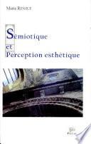 Sémiotique et perception esthétique