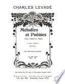 Sept mélodies diverses (for high voice)