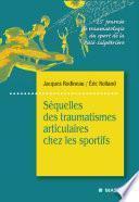 Séquelles des traumatismes articulaires chez les sportifs
