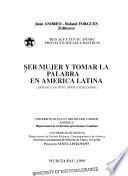 Ser mujer y tomar la palabra en America Latina