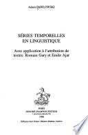 Séries temporelles en linguistique