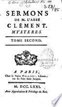 Sermons de M. l'abbé Clément : mystères