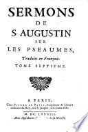 SERMONS DE S. AUGUSTIN SUR LES PSEAUMES