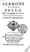 Sermons du P. Pallu