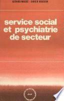 Service social et psychiatrie de secteur