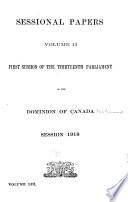 Sessional Papers