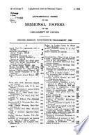 Sessional Papers