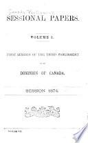 Sessional Papers