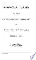 Sessional Papers