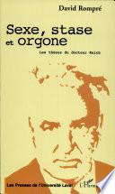 Sexe, stase et orgone
