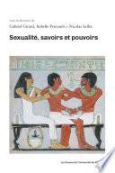 Sexualité, savoirs et pouvoirs