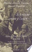 Si je reviens comme je l'espère