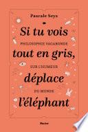 Si tu vois tout en gris, déplace l'éléphant