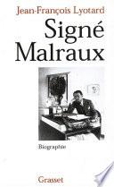 Signé Malraux