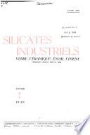 Silicates industriels