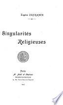 Singularités religieuses