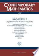 Singularities I