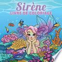 Sirène livre de coloriage