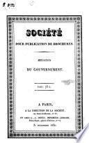 Situation du gouvernement