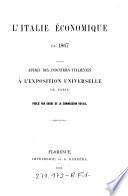“L'” Italie économiquw en 1867