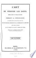 “L'”Art de vérifier les dates ...