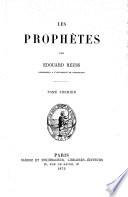 “La” Bible: Les prophètes. t. 1876