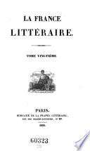 “La” France litteraire