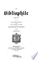 “Le” Bibliophile belge