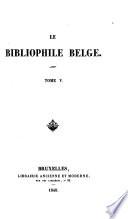 “Le” Bibliophile belge