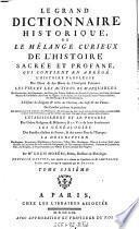 “Le” Grand Dictionnaire Historique