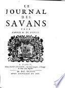 “Le” Journal des scavans ... [Annee 1665-1732]