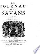 “Le” Journal des scavans ... [Annee 1665-1732]