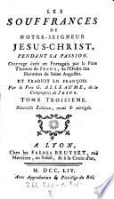 “Les” souffrances de notre-seigneur Jesus-Christ