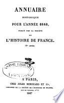 Société de l'histoire de France