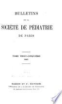 Société de pediatrie de Paris. (Bulletin)
