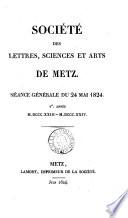 Société des lettres, sciences et arts, et d'agriculture de Metz