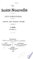 Société nouvelle