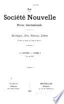 Société nouvelle