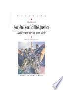 Société, sociabilité, justice