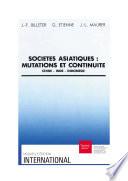 Sociétés asiatiques : mutations et continuité