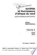 Sociétés et fournisseurs d'Afrique noire