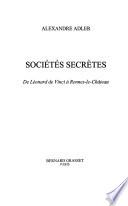 Sociétés secrètes