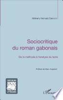 Sociocritique du roman gabonais